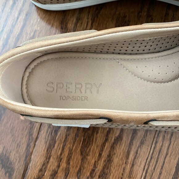Sperry - Coil Ivy Perforated Boat Shoes 10M - Picture 3 of 7